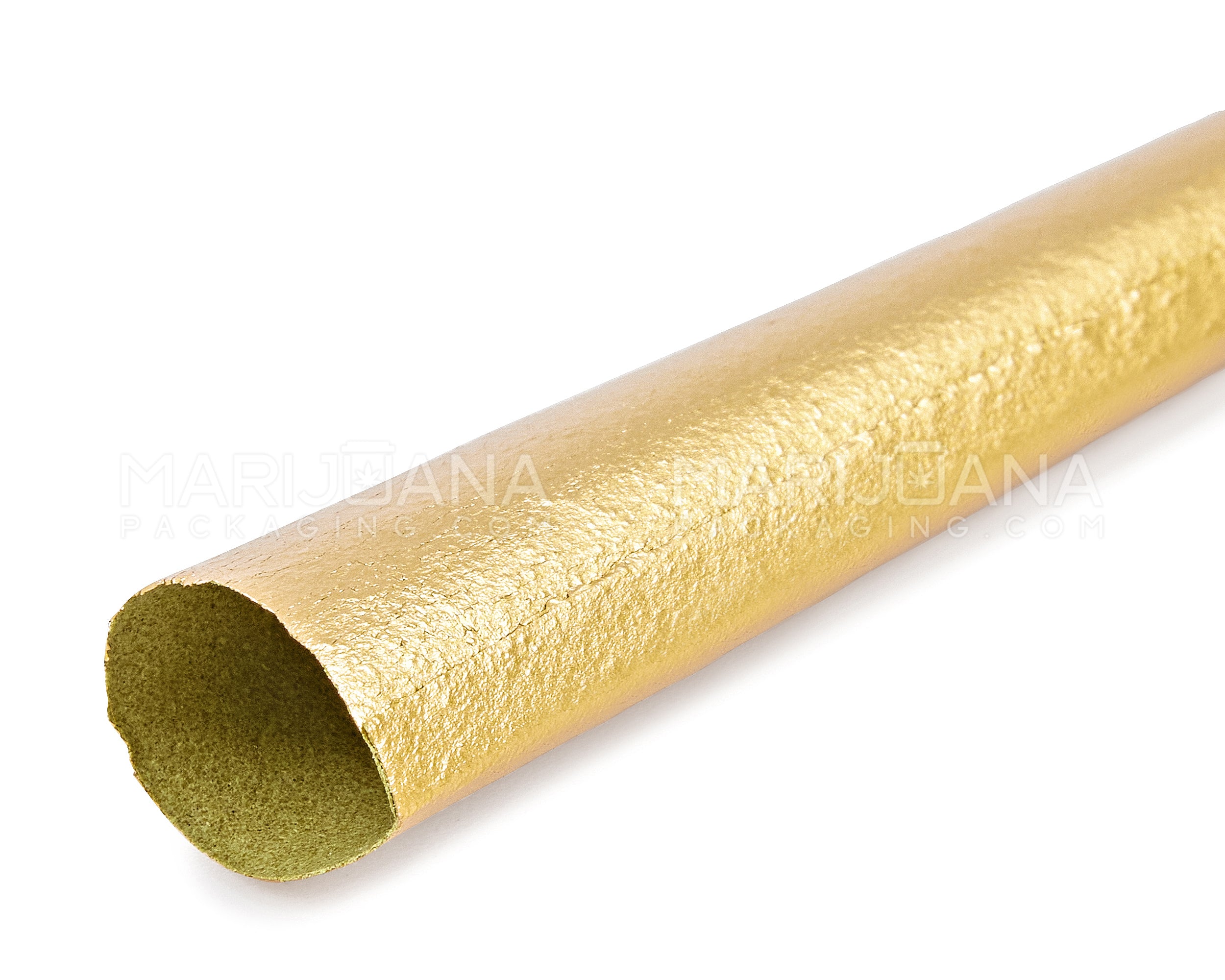 KUSH | 'Retail Display' 24K Gold King Size Hemp Pre Rolled Cones | 63mm - Edible Gold - 8 Count - 4