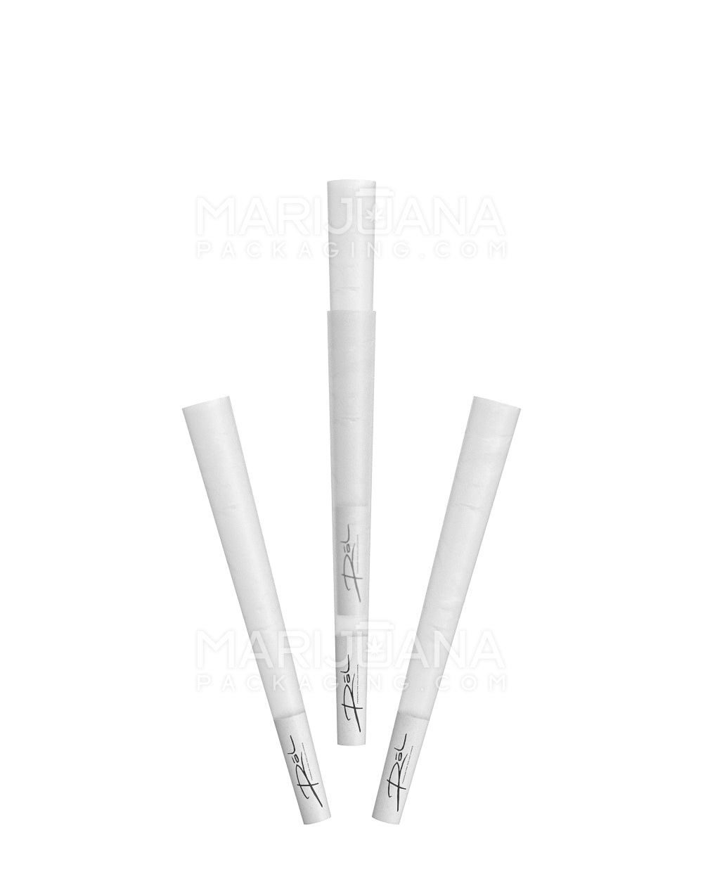 RōL | 1 1/4th Size Pre-Rolled Cones | 84mm - Porcelain White Paper - 900 Count