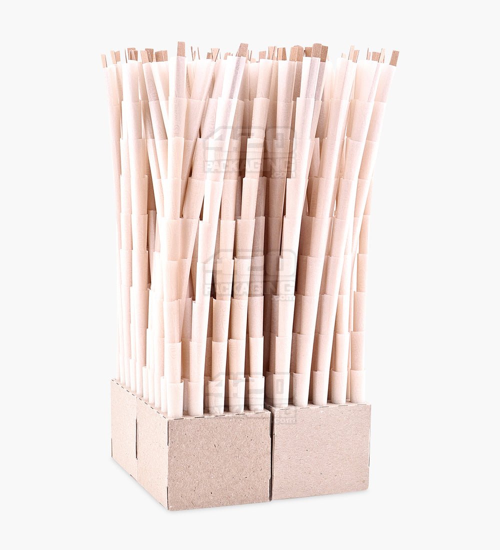 The Original Cones 84mm 1 1/4 Size Organic Hemp Paper Pre Rolled Cones w/ Filter Tip 900/Box - 2