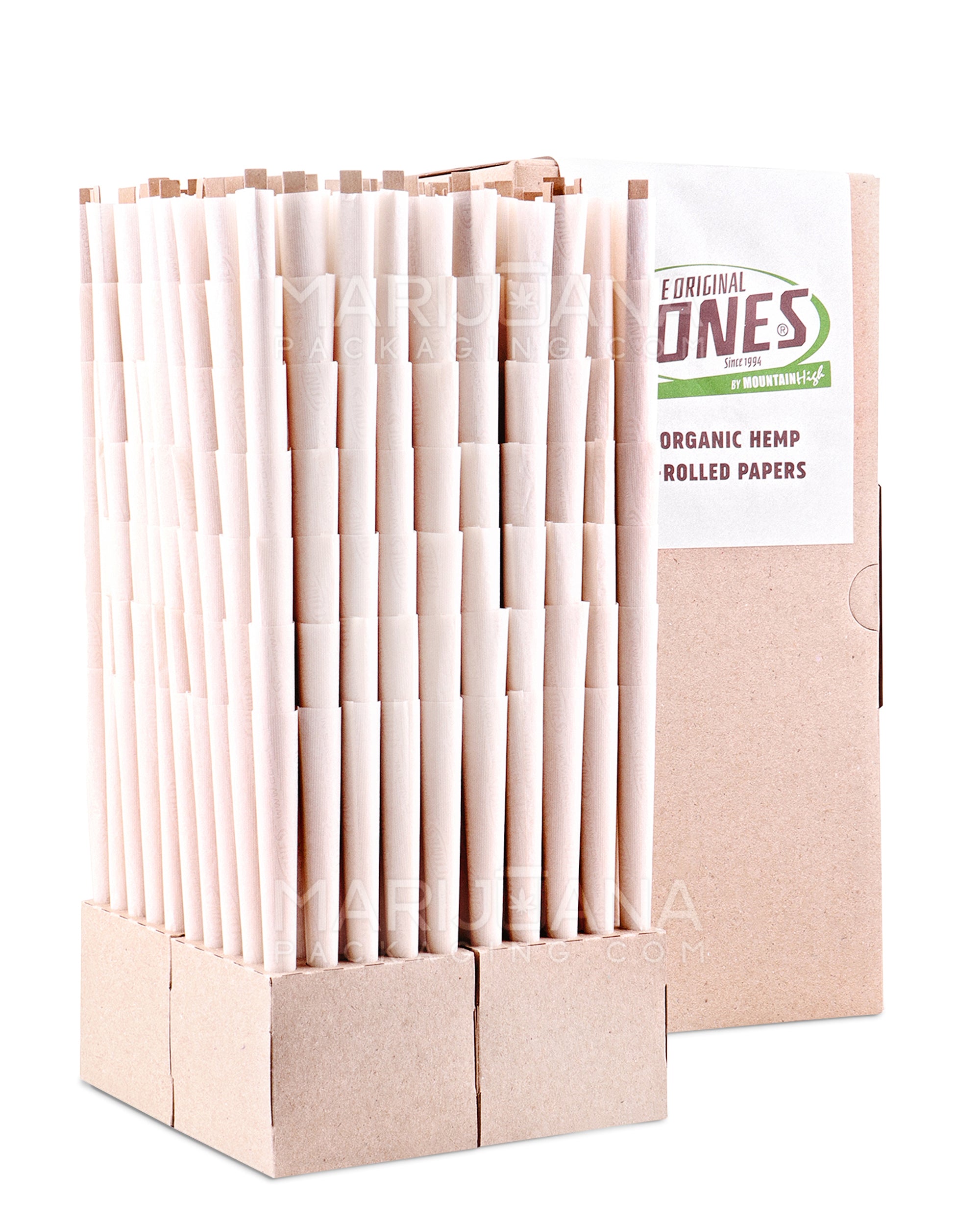 CONES | Party Size Pre Rolled Cones | 140mm - Organic Hemp Paper - 700 Count