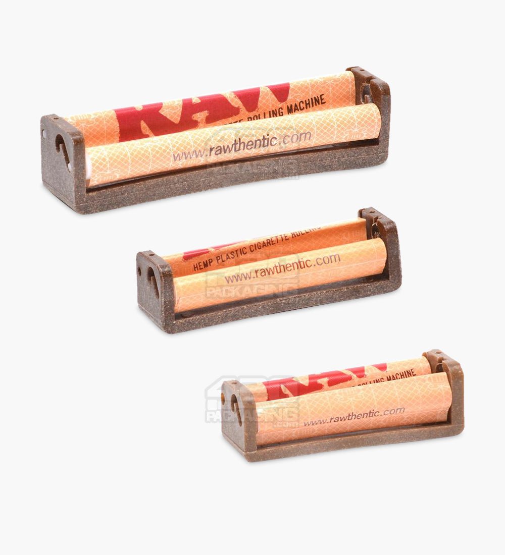 RAW 70mm Rolling Paper Hemp Plastic Rolling Machine 1/Box - 3