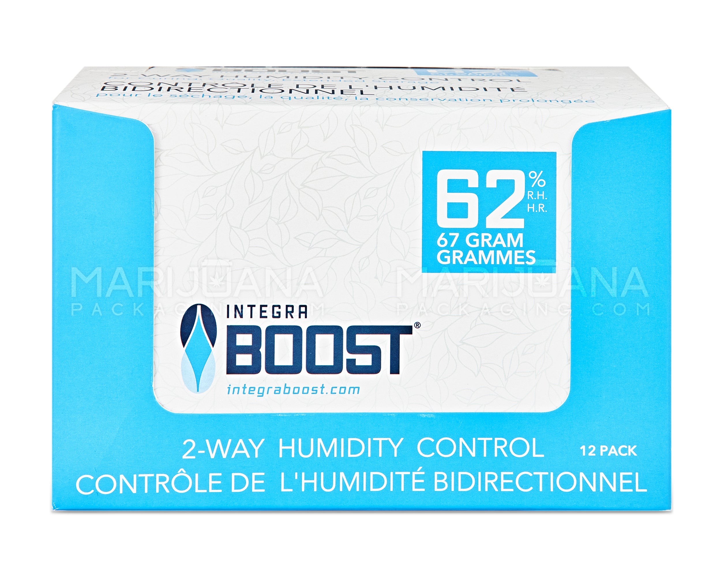 INTEGRA | 'Retail Display' Boost Large Humidity Pack | 67 Grams - 62% - 12 Count - 3