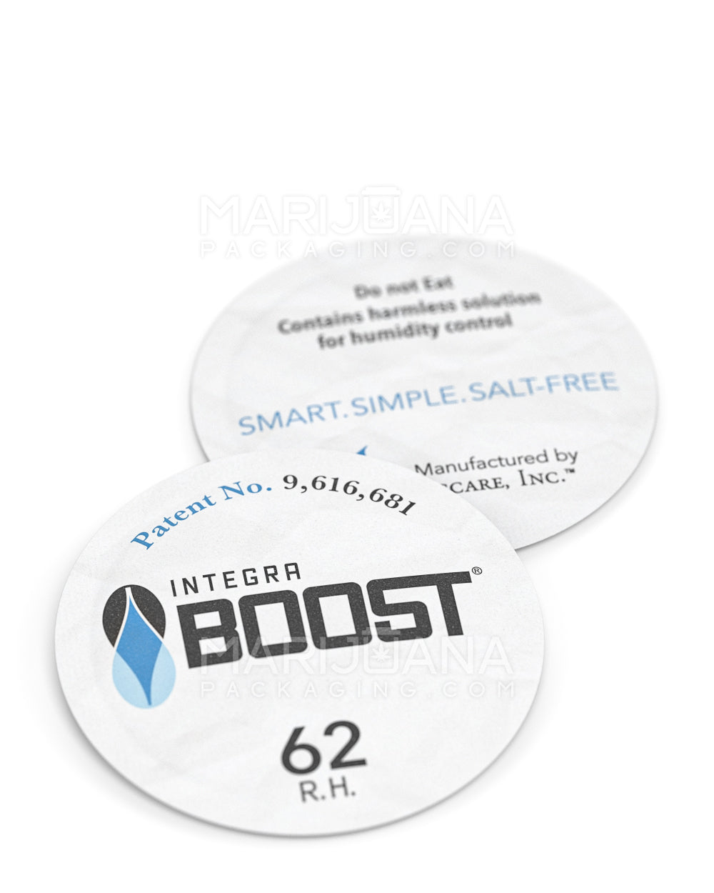INTEGRA | Boost Humidity Pack | 53mm - 62% - 100 Count - 6