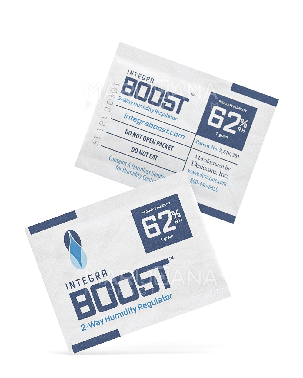 INTEGRA | Boost Humidity Pack | 1 Gram - 62% - 100 Count - 1