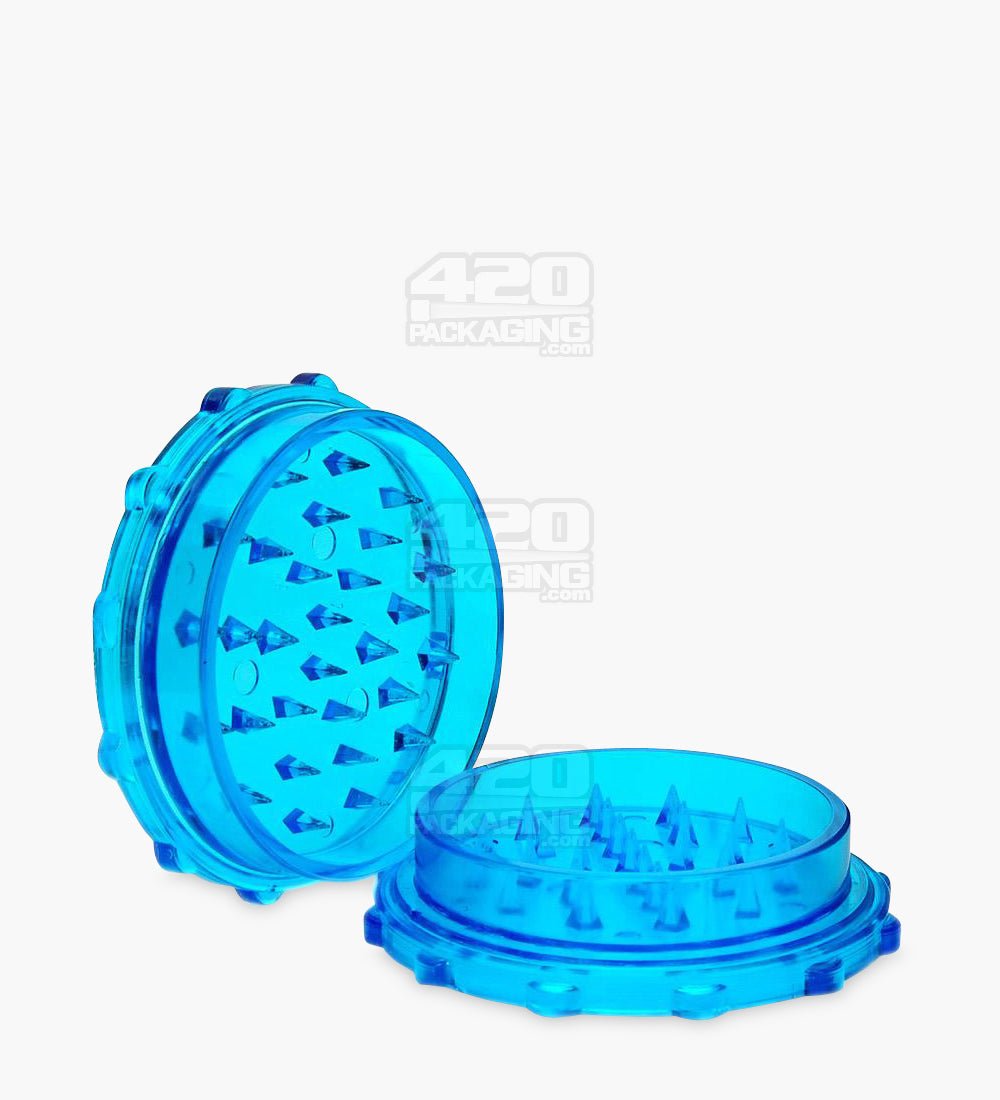 2 Piece 70mm Assorted Plastic Grinder - 4