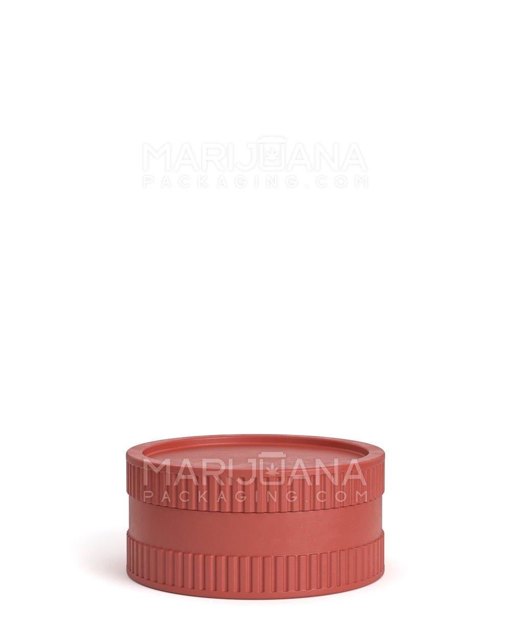 Biodegradable Thick Wall Red Grinder | 2 Piece - 55mm - 12 Count - 3