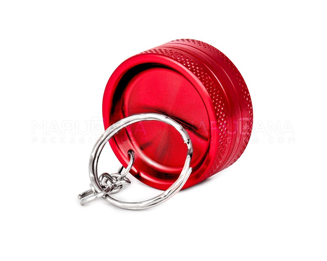 Keychain Grinder | 2 Piece - 31mm - Red - 4