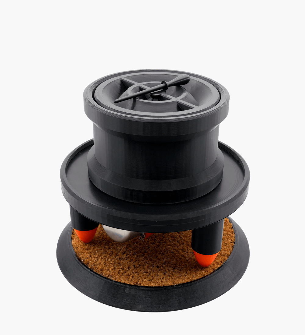 Humboldt Black 84mm Pre Rolled Cone Filling Machine Starter Kit (121 Cone Capacity) - 1