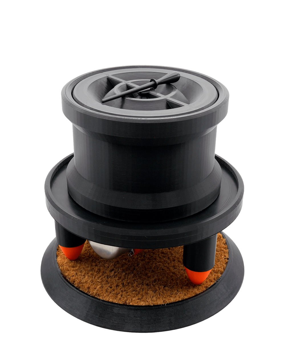 HUMBOLDT | Black Pre-Rolled Cones Filling Machine Starter Kit 98mm | Fill 121 Cones Per Run - 1