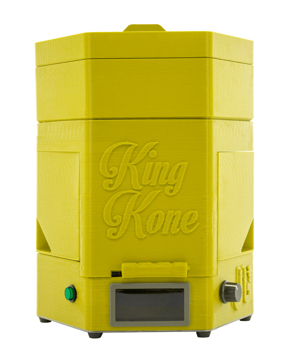 KING KONE | Yellow Vibration Pre-Rolled Cones Filling Machine 84/98/109mm | Fill 169 Cones Per Run - 1