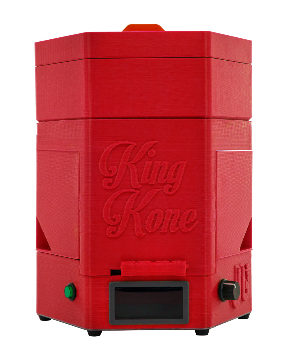 KING KONE | Red Vibration Pre-Rolled Cones Filling Machine 84/98/109mm | Fill 169 Cones Per Run - 1