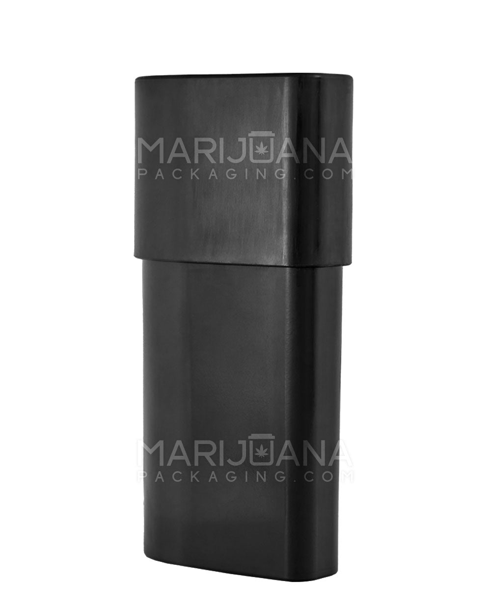 SMOKE SPACE | Marble Pre-Roll Joint Case | 100mm x 54mm - Black - 84mm Capacity - 4