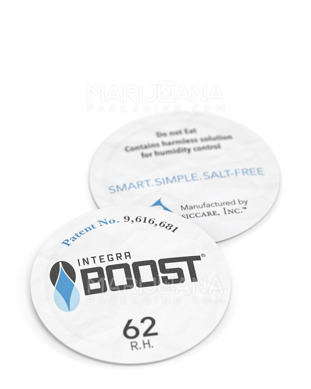 INTEGRA | Boost Humidity Pack | 50mm - 62% - 100 Count - 6