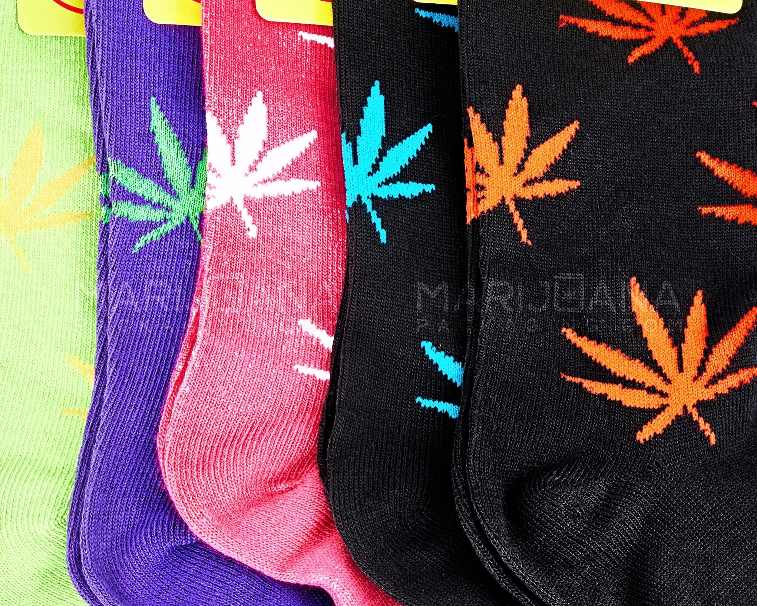 FOOZY | Women's Leaf Crew Socks | Assorted Sizes - Assorted - 12 Count - 3