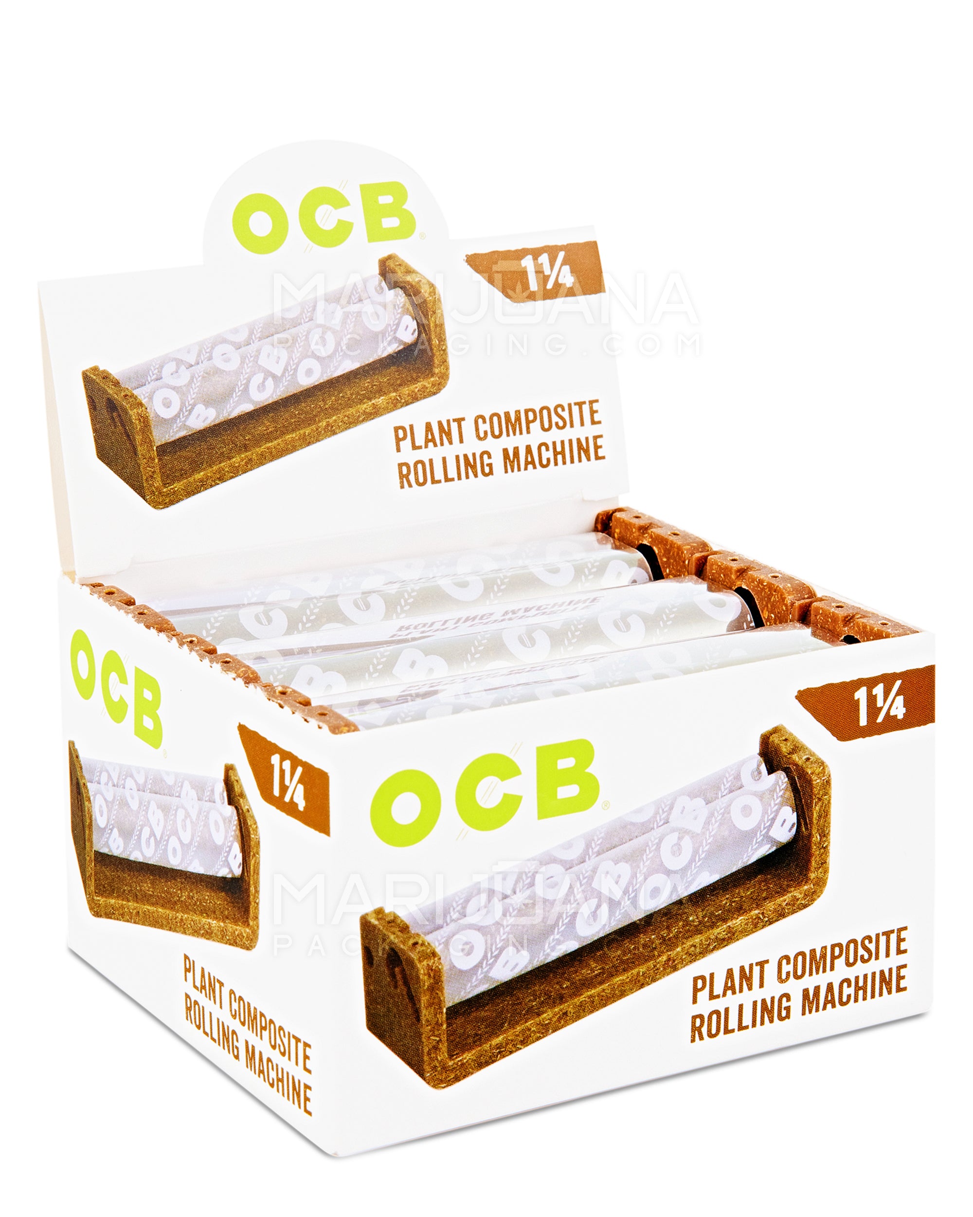 OCB | 'Retail Display' 1 1/4 Rolling Machine | 83mm - Plant Composite - 6 Count - 1