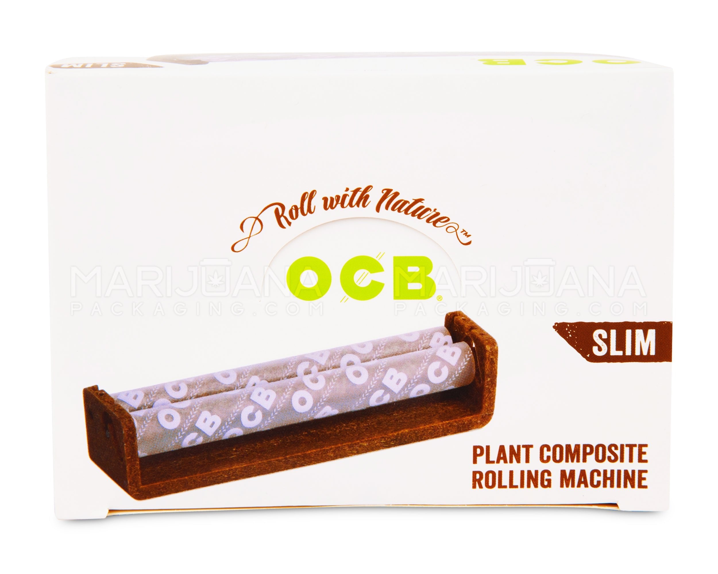 OCB | 'Retail Display' King Slim Rolling Machine | 109mm - Plant Composite - 6 Count - 2