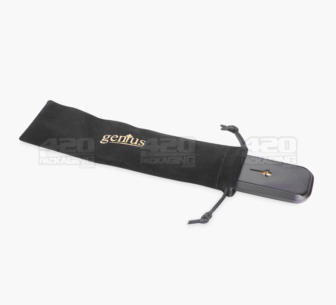 Genius Pipe Original Genius Carrying Pouch - Black & Gold - 3