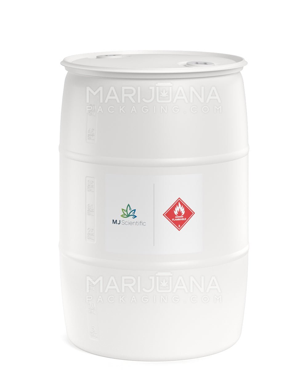 MJ SCIENTIFIC | Liquid Drum 99% Isopropyl Alcohol Tech Grade Cleaning & Extraction Solvent | 365lb Net - 55 Gallons - 1