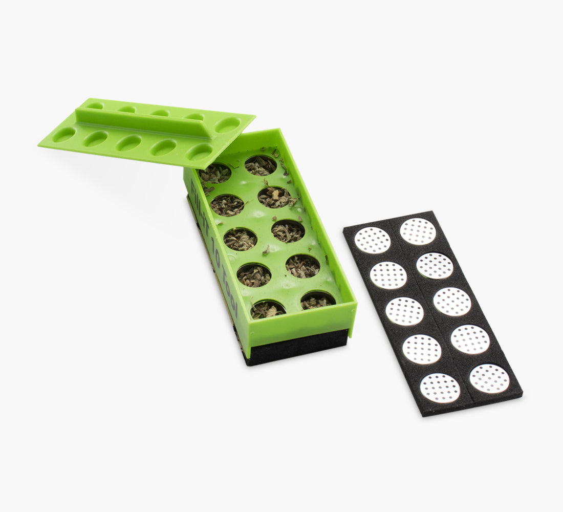 CTIP | 'Retail Display' FILL-IT 10 Tool Jack-Pod Filler W/ Stash Box - 10 Count