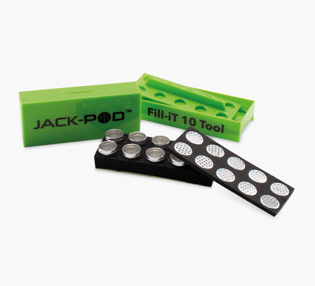 CTIP | 'Retail Display' FILL-IT 10 Tool Jack-Pod Filler W/ Stash Box - 10 Count