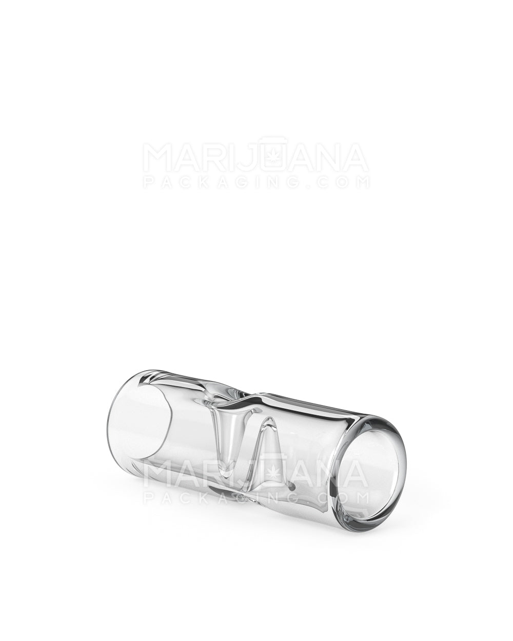 Glass Smoking Filter Tips Notched | 10mm - Clear - 175 Count