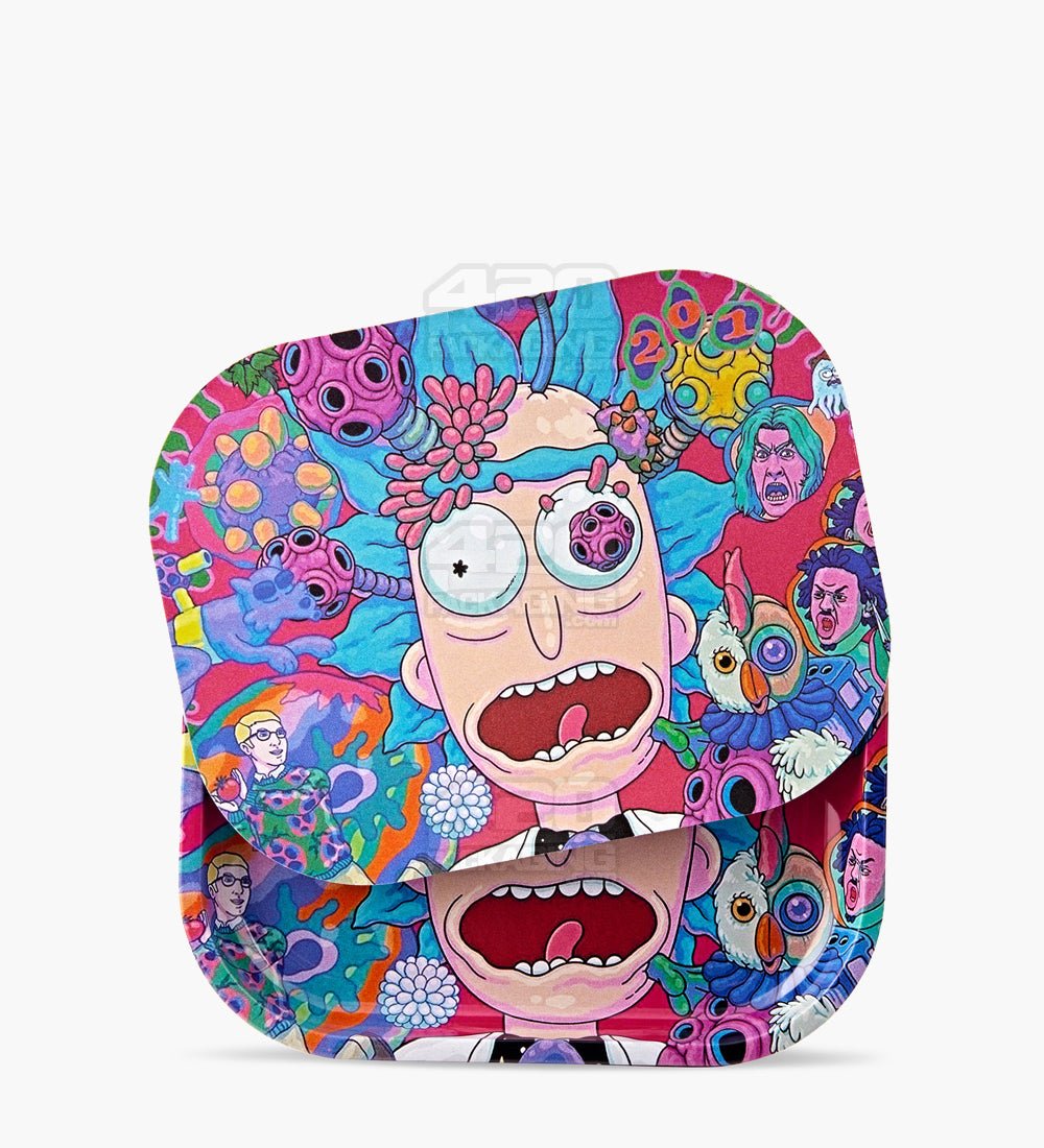 R&M Trippy Mini Rolling Tray w/ Magnetic Cover - 1