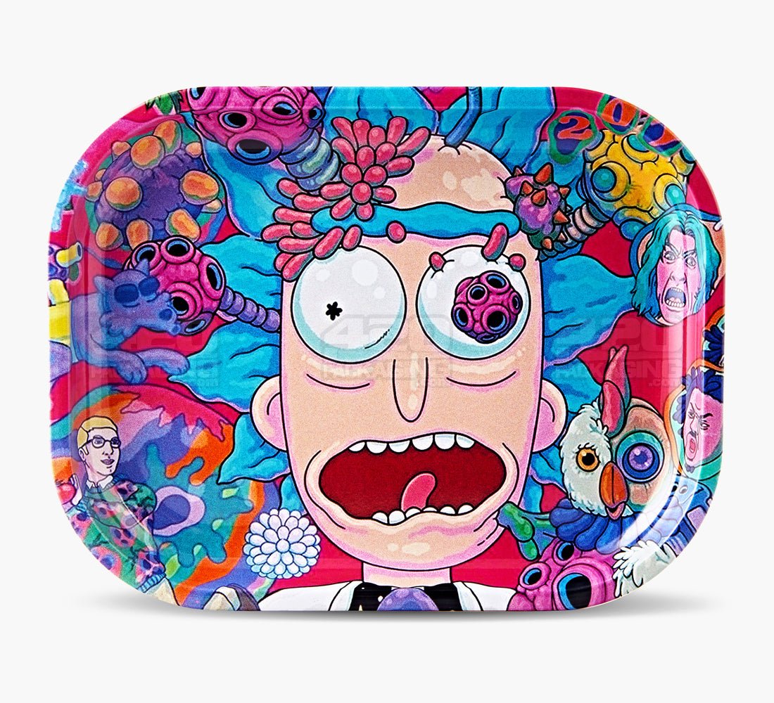 R&M Trippy Mini Rolling Tray w/ Magnetic Cover - 2