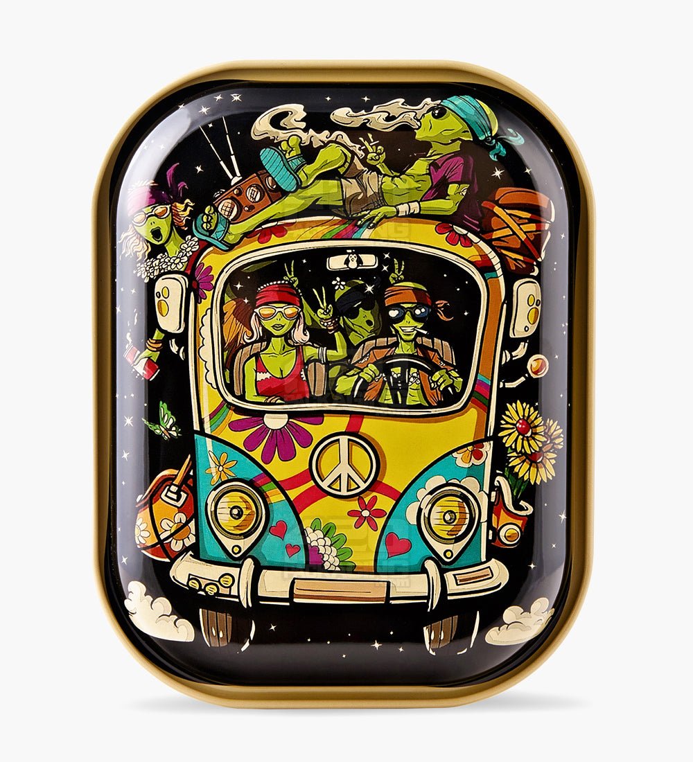 Alien Van Mini Rolling Tray w/ Magnetic Cover - 4