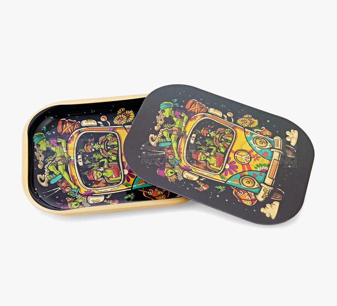 Alien Van Mini Rolling Tray w/ Magnetic Cover - 5