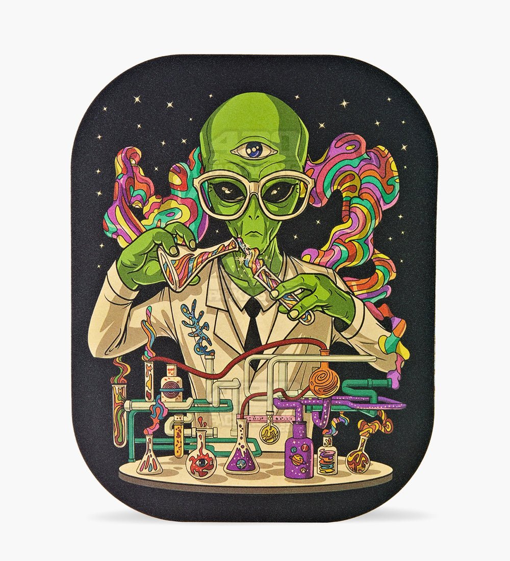 Alien Scientist Mini Rolling Tray w/ Magnetic Cover - 2