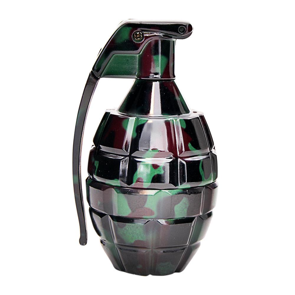Grenade Magnetic Metal Grinder w/ Pin | 3 Piece - 32mm - Mixed - 1