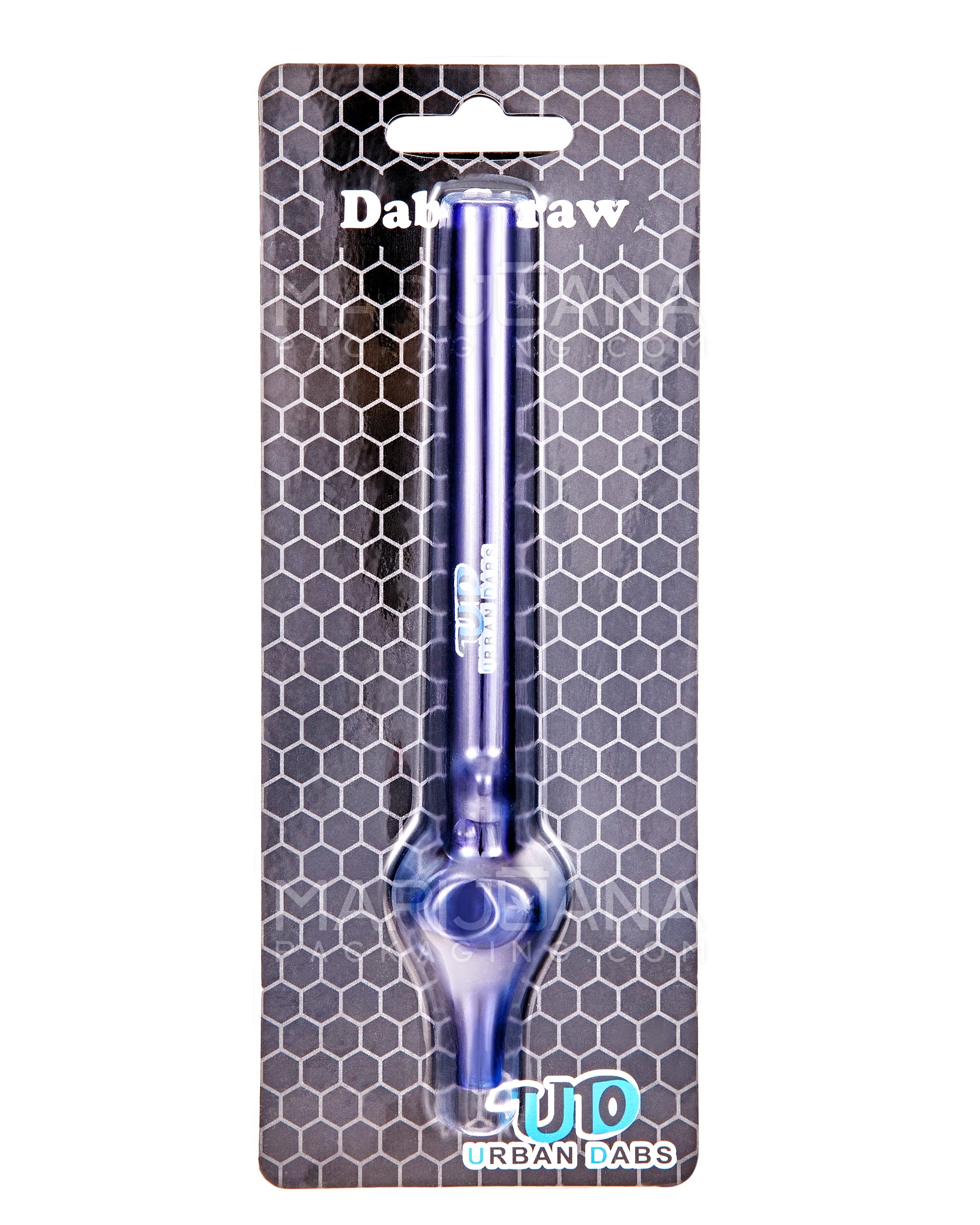 URBAN DABS | Dab Tube for Concentrates | 6in Long - Glass - Assorted - 3