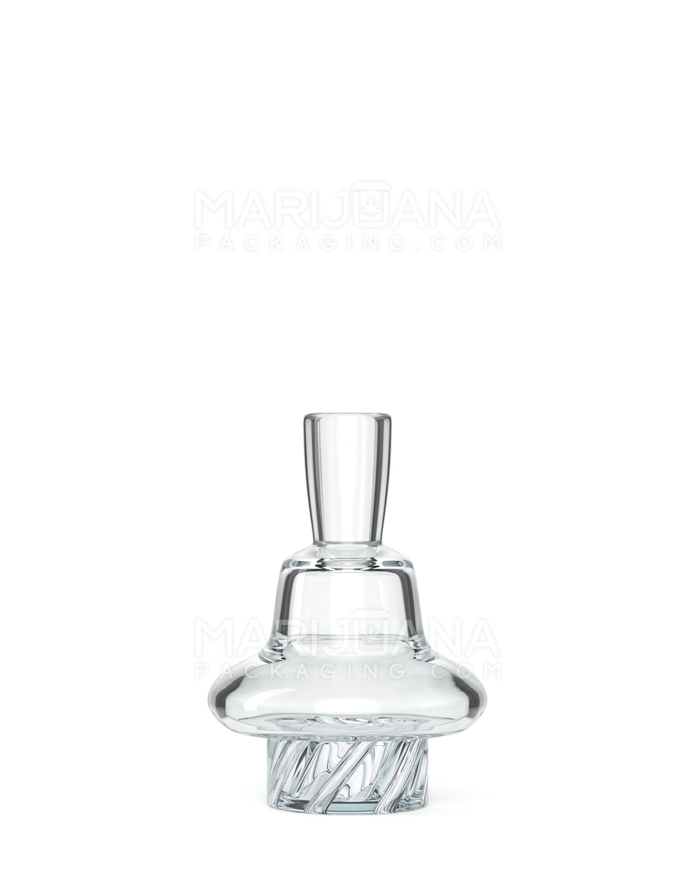 Bell Top Carb Cap | 30mm - Glass - Clear - 1