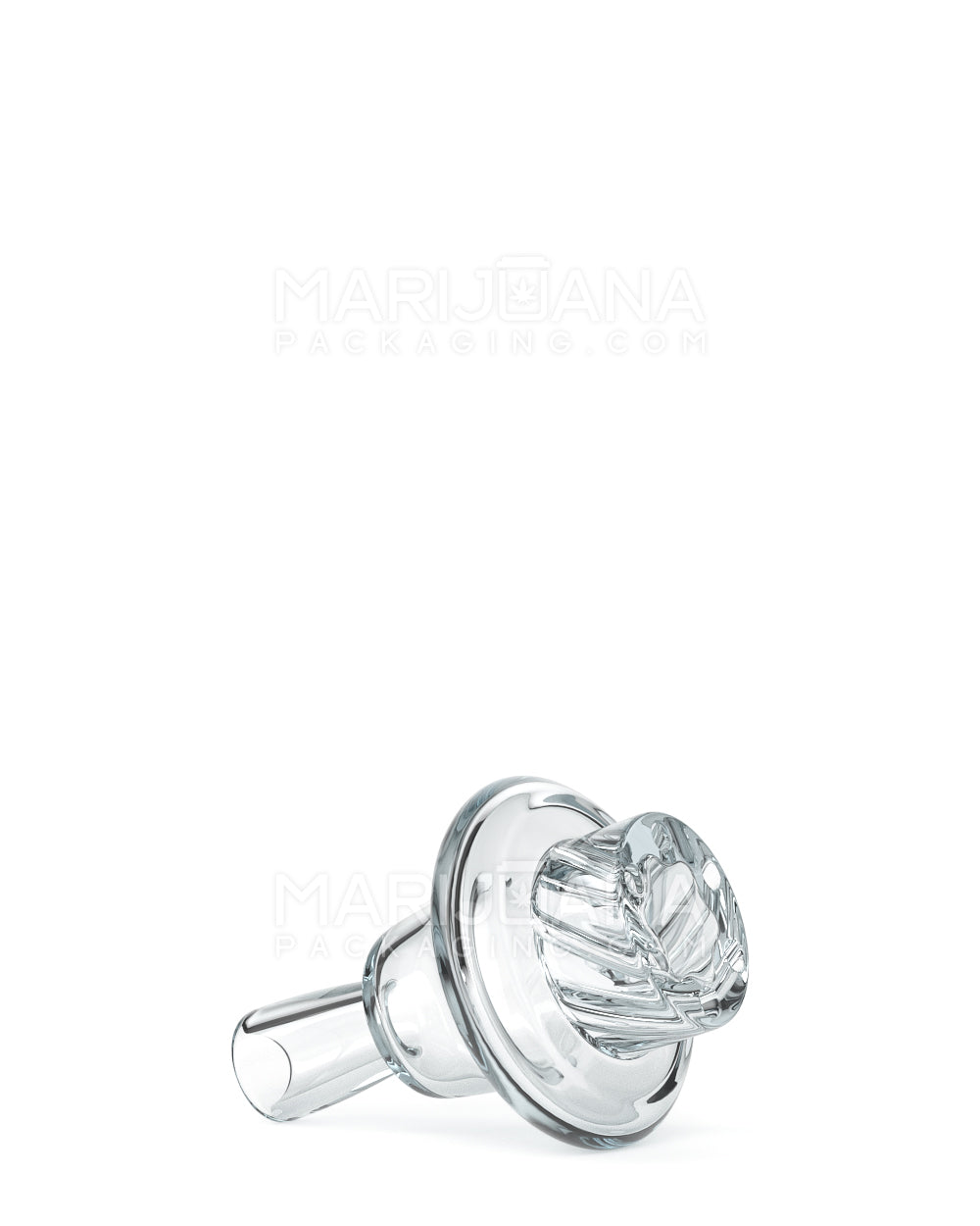 Bell Top Carb Cap | 30mm - Glass - Clear - 4