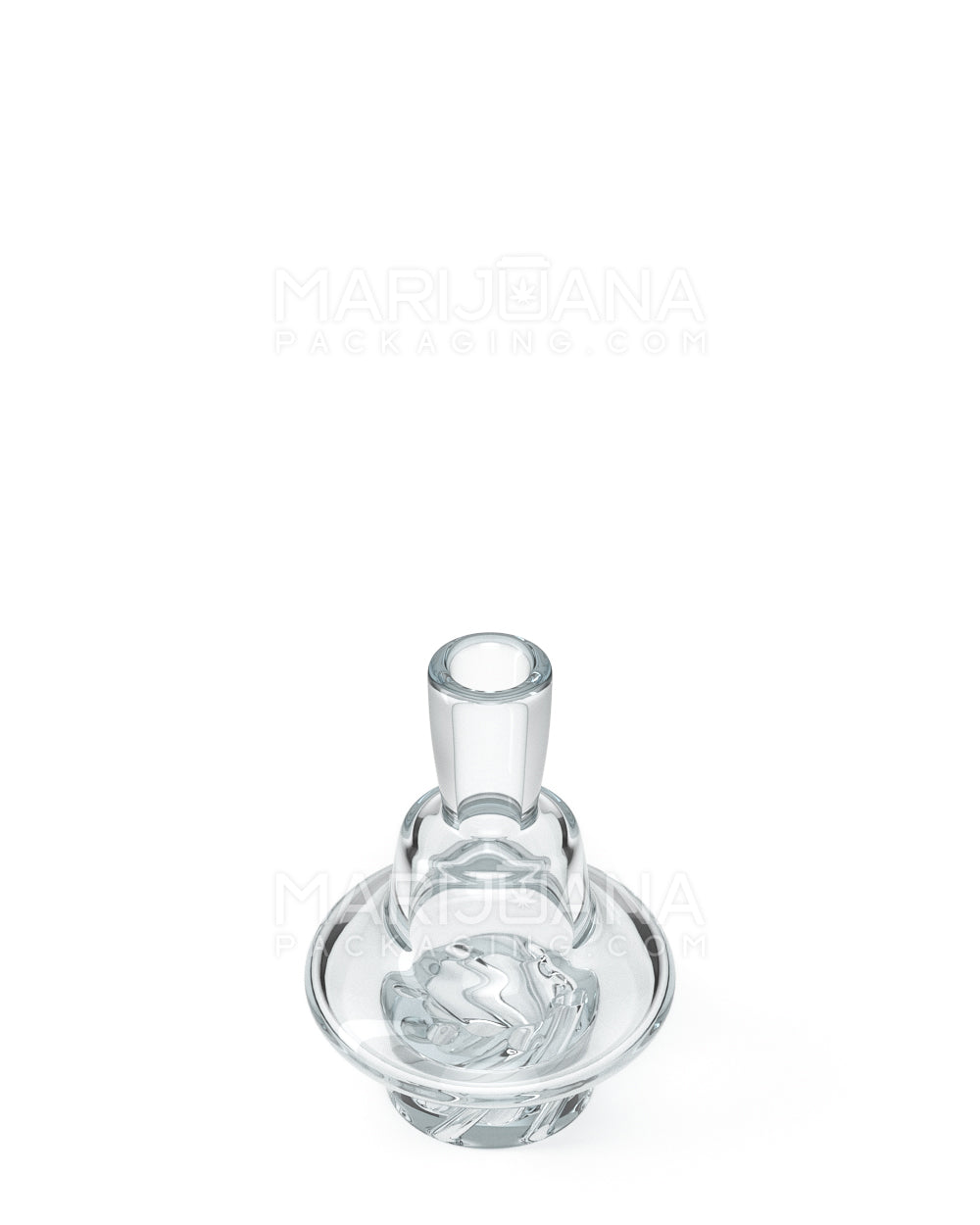 Bell Top Carb Cap | 30mm - Glass - Clear - 2