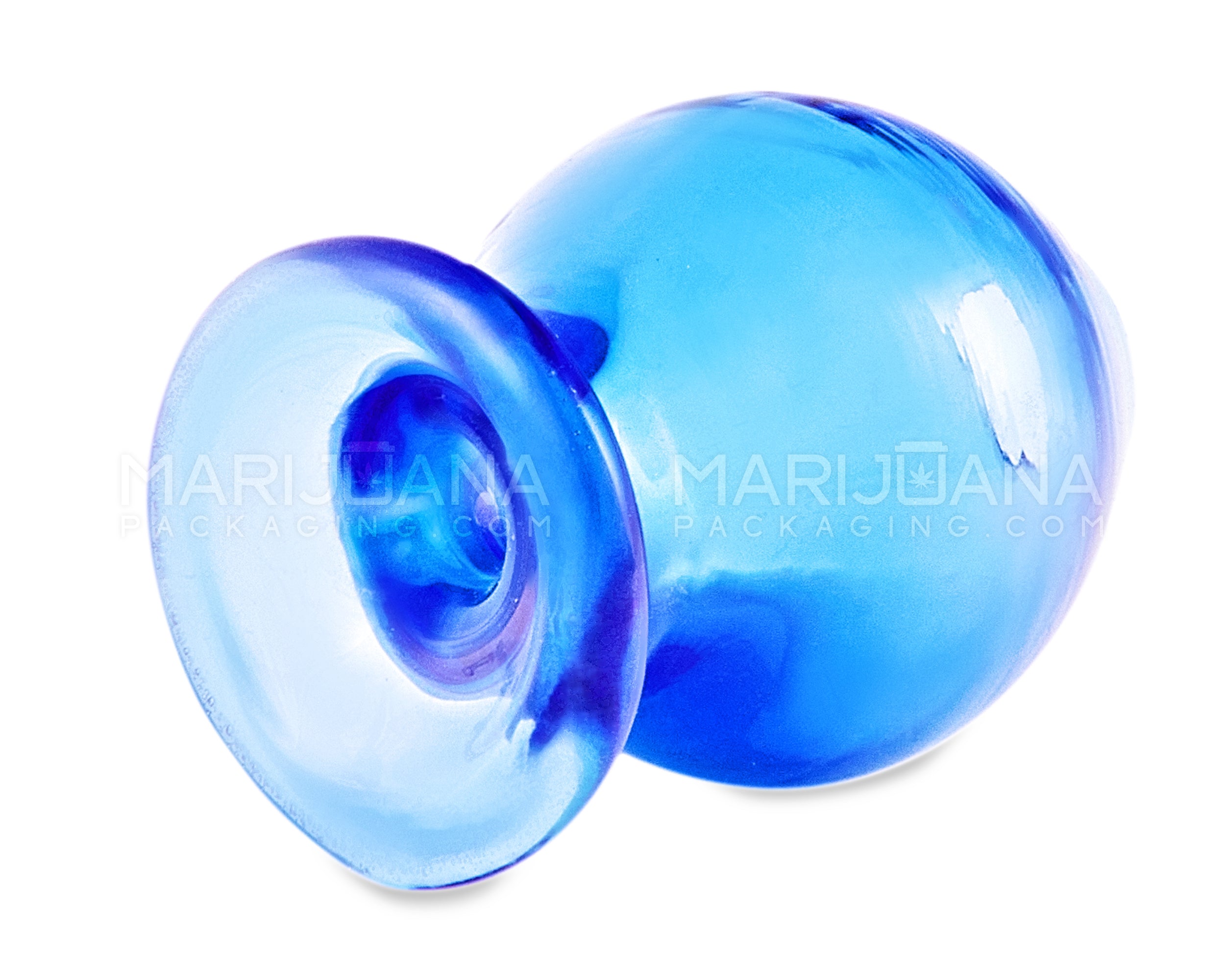 Teardrop Bubble Carb Cap | 20mm - Glass - Assorted - 3