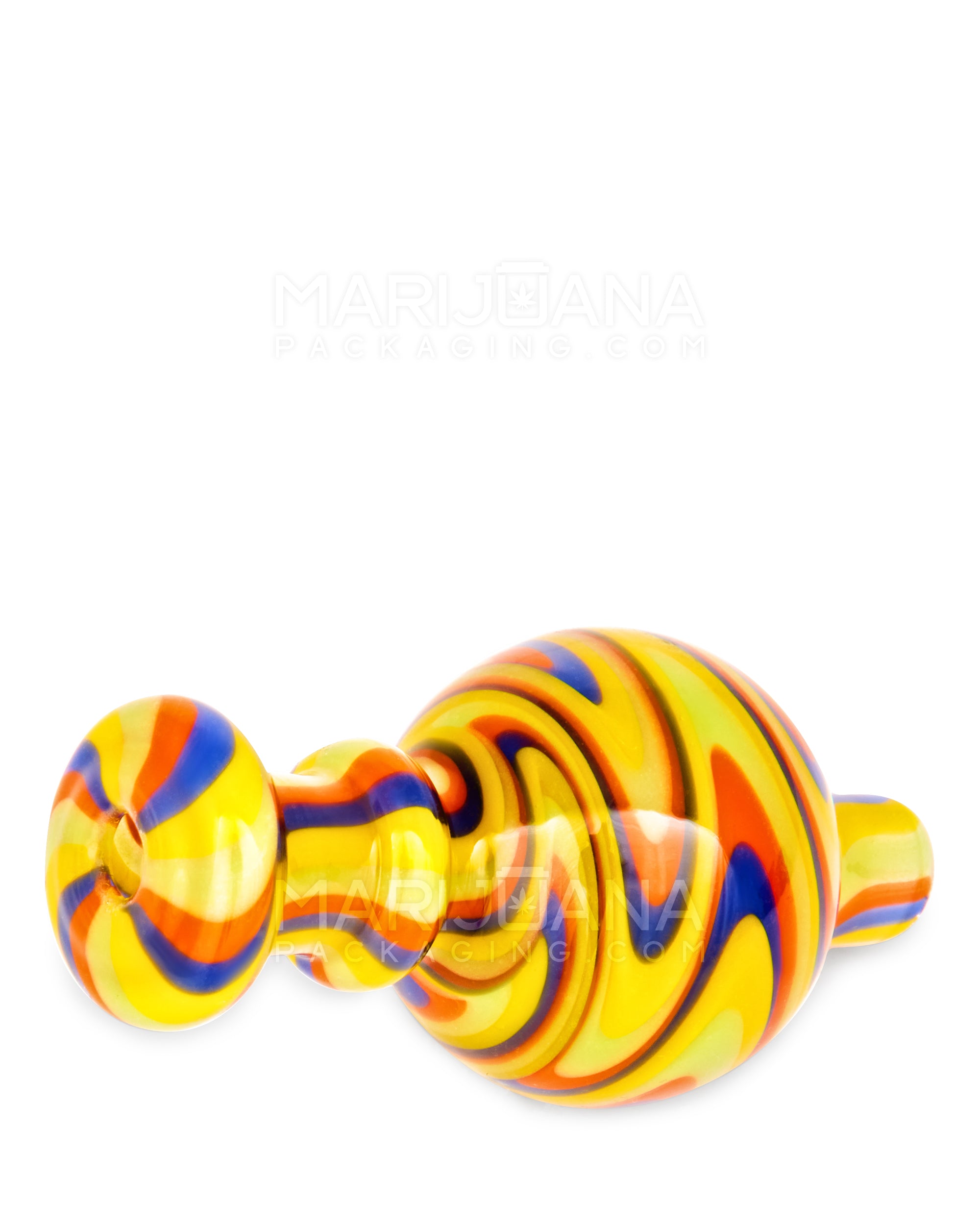 Wig Wag Bubble Carb Cap | 30mm - Glass - Assorted - 2