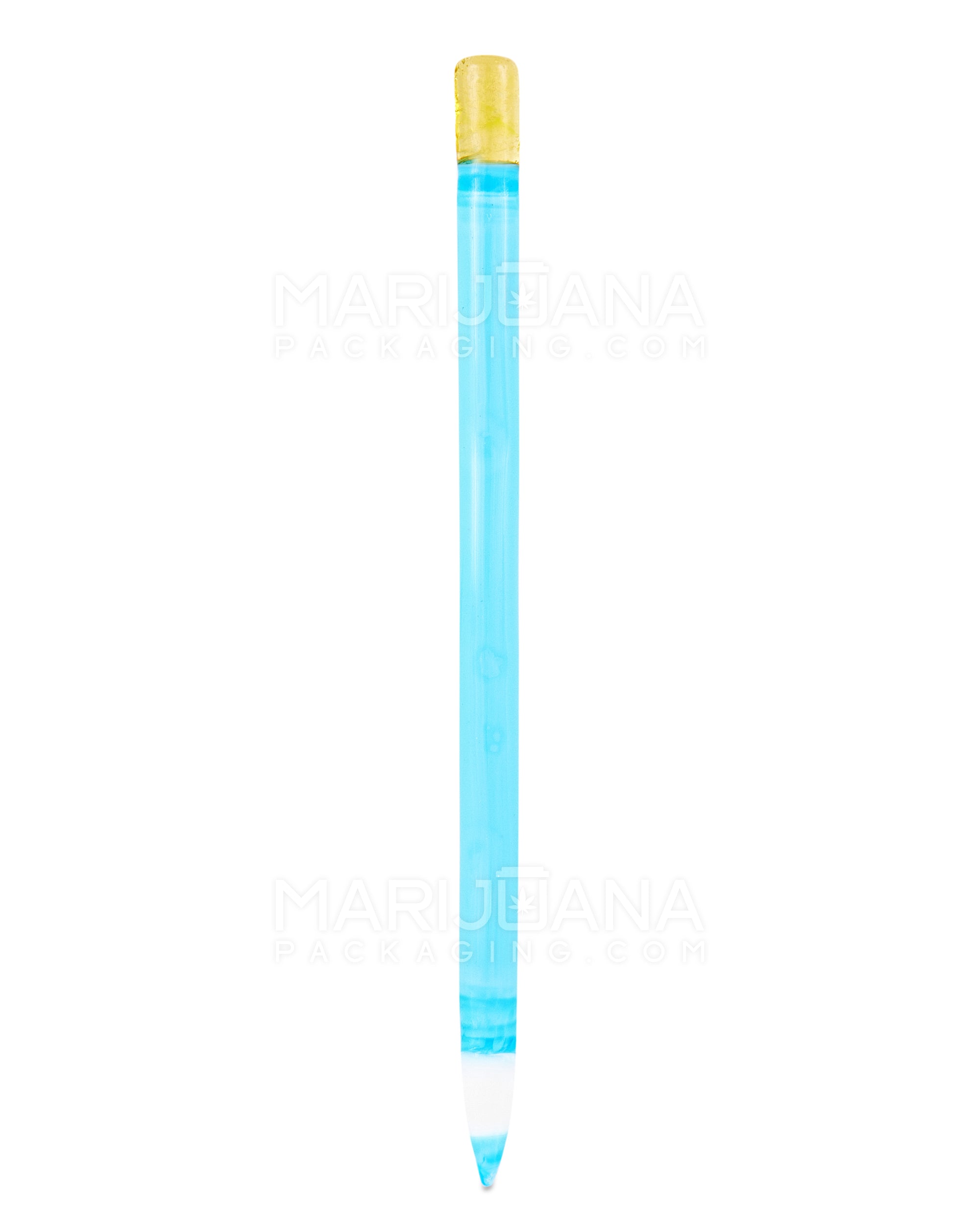 Pointed Pencil Dab Tool w/ Fumed Eraser | 4.5in Long - Glass - Assorted - 1