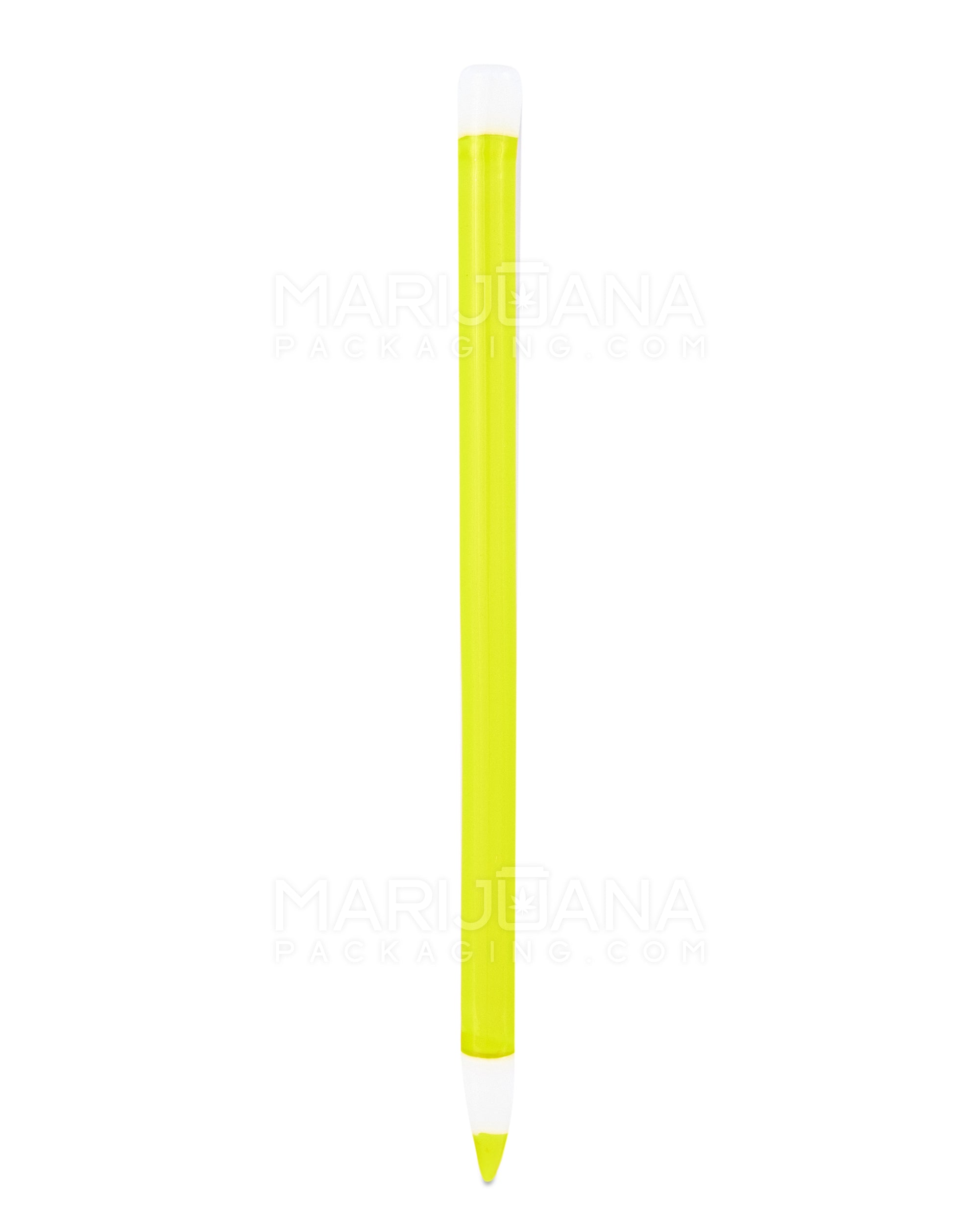 Pointed Pencil Dab Tool w/ Fumed Eraser | 4.5in Long - Glass - Assorted - 4
