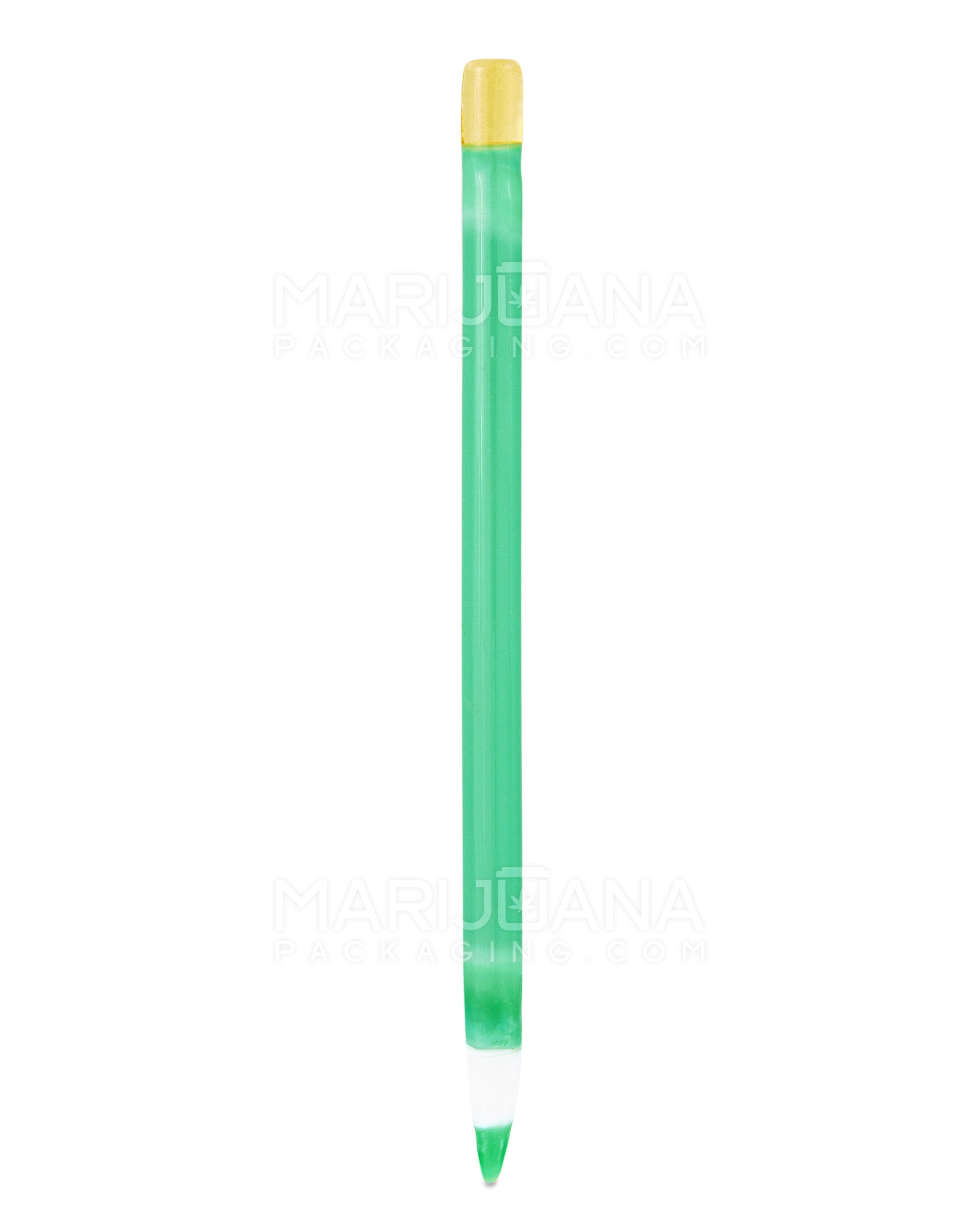 Pointed Pencil Dab Tool w/ Fumed Eraser | 4.5in Long - Glass - Assorted - 5