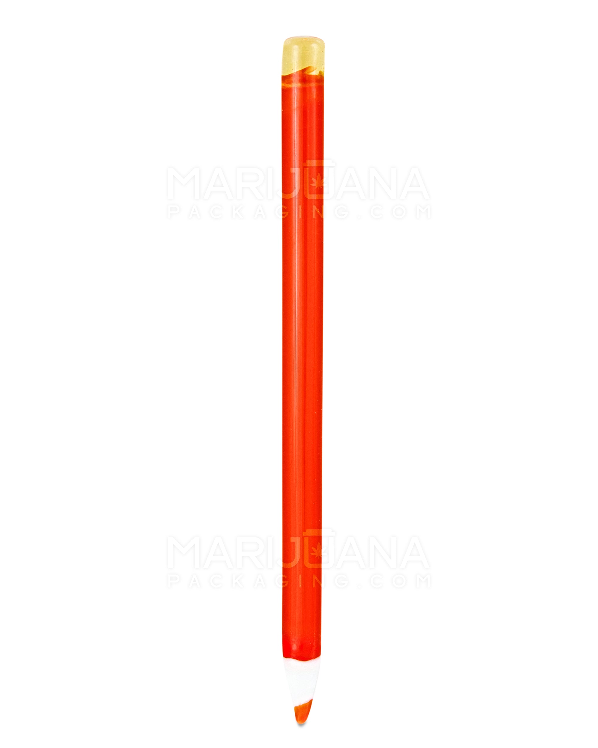 Pointed Pencil Dab Tool w/ Fumed Eraser | 4.5in Long - Glass - Assorted - 6