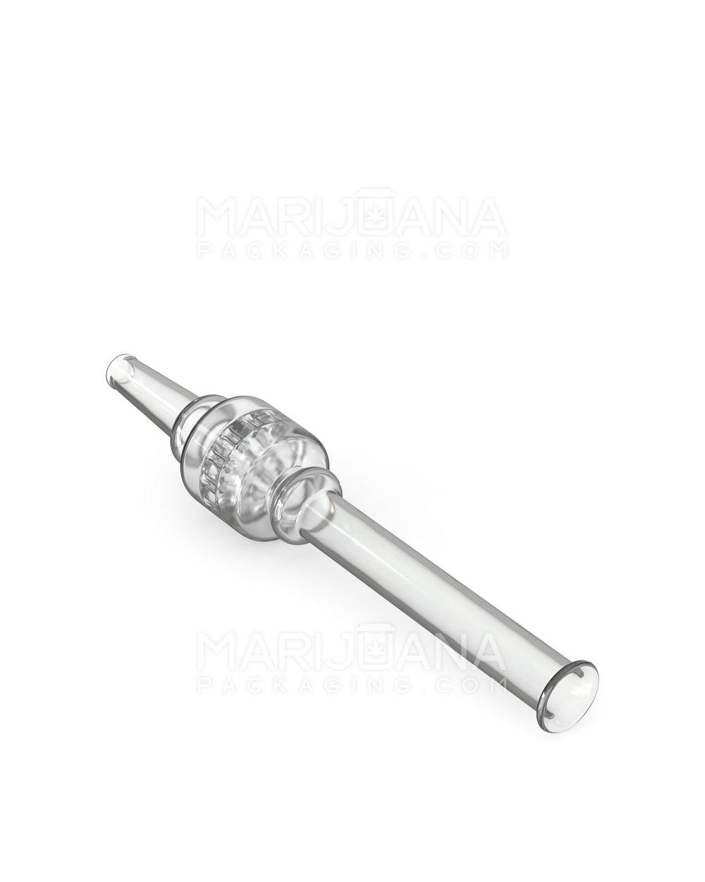 Honeycomb Percolator Dab Straw | 6in Long - Glass - Clear - 6