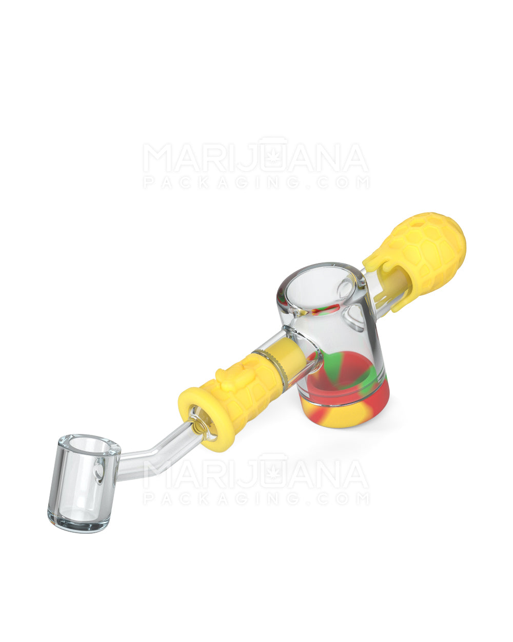 Screw Silicone Nectar Collector Hand Pipe