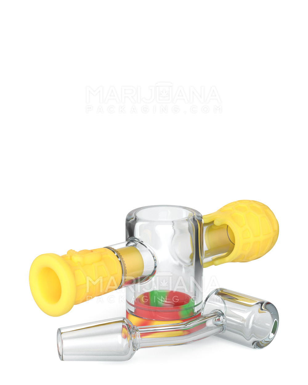 Glass Nectar Collector with Silicone Reclaim Catcher
