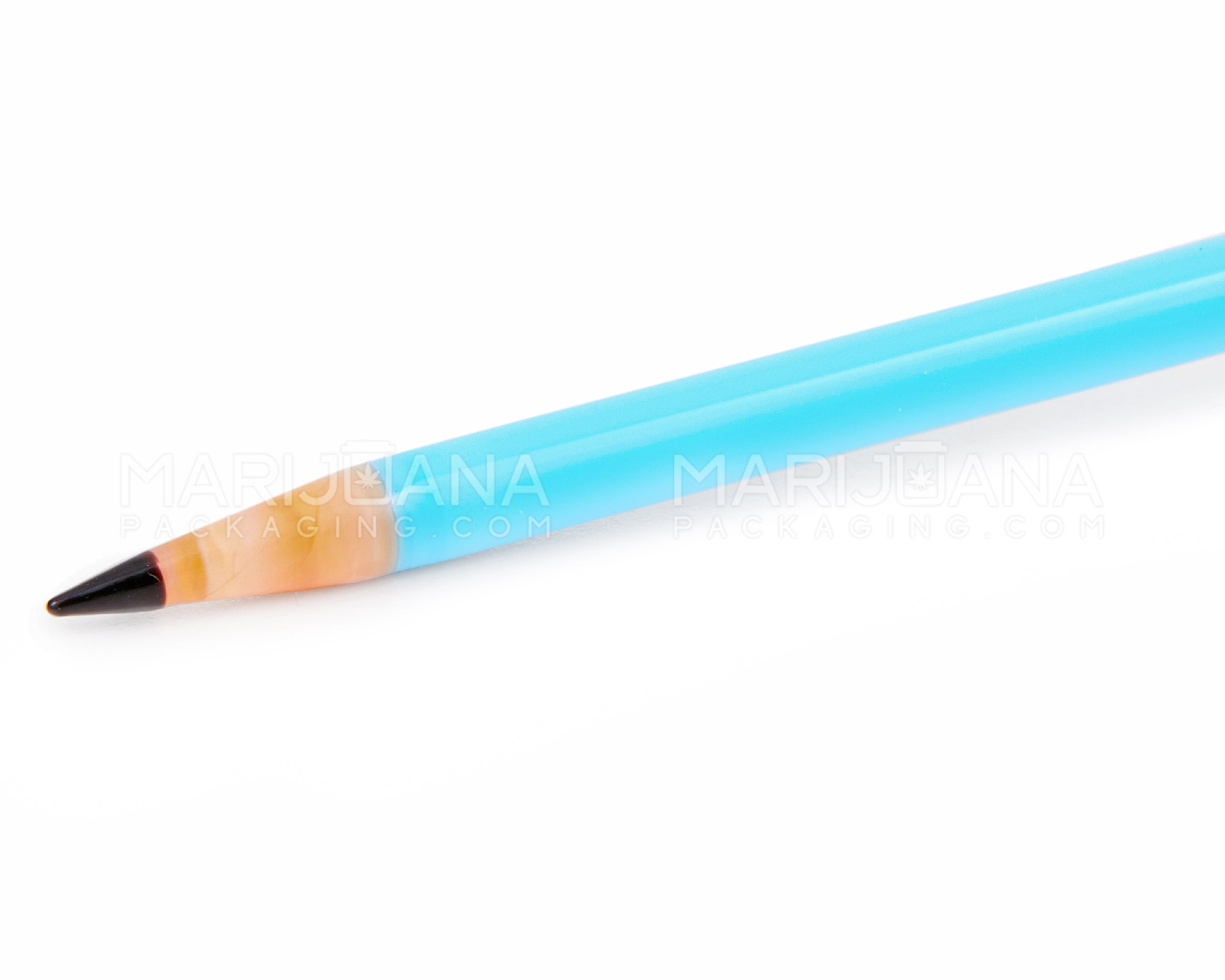Pointed Pencil Dab Tool w/ Eyeball Handle | 6.5in Long - Glass - Assorted - 6
