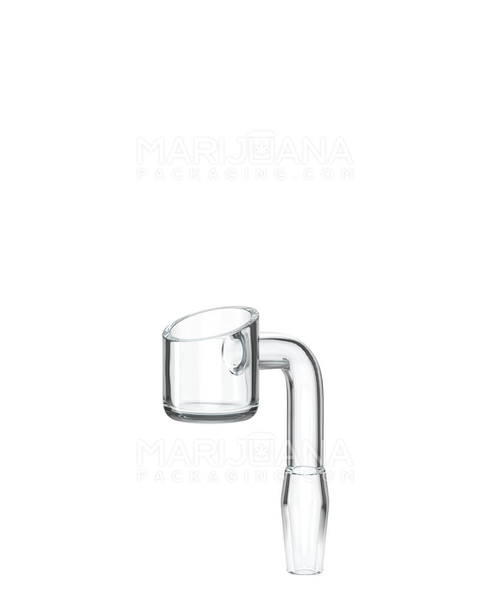 USA Glass | Thick 3.5mm Quartz Banger Nail | 10mm - 90 Degree - Male - 3