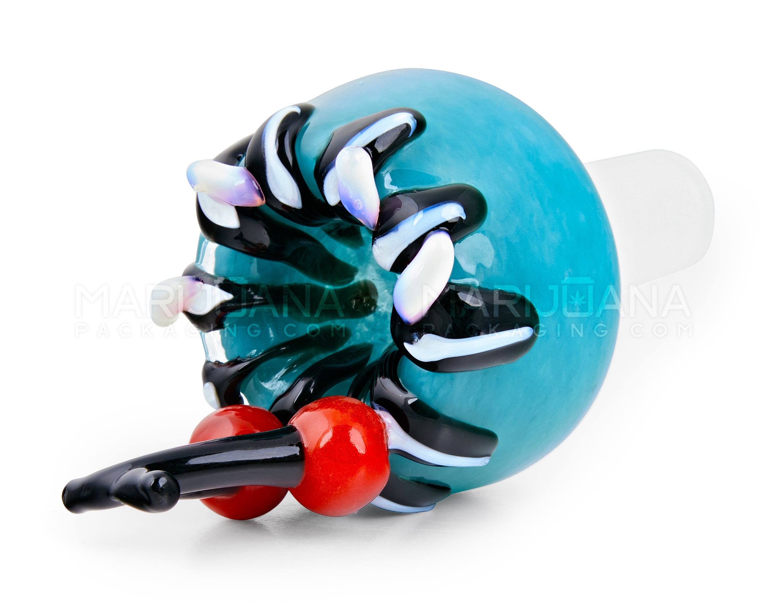 Cocktail Style Bowl w/ Cherries | Glass - 14mm Male - Assorted