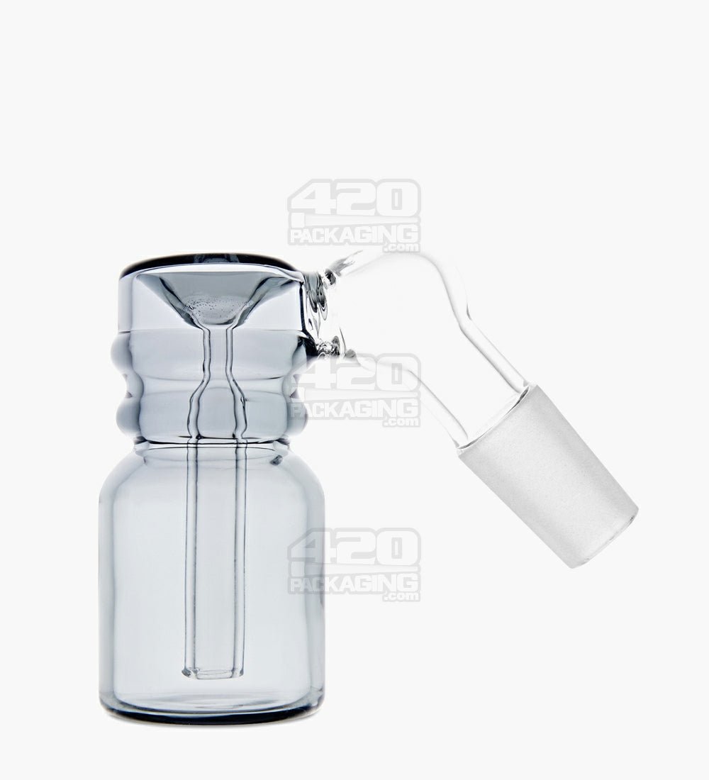 2.5" 45 Degree Bowl Glass Ashcatcher - Assorted - 4