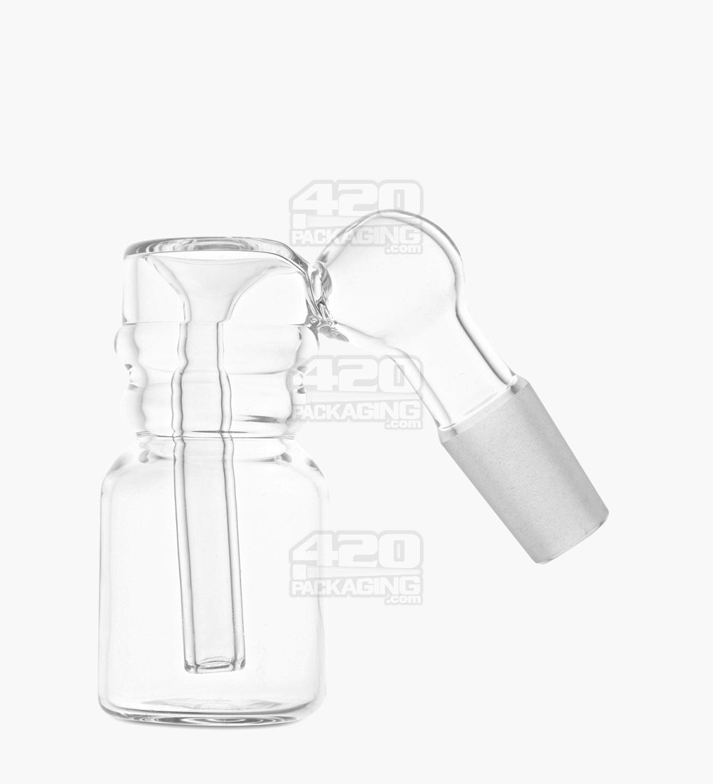 2.5" 45 Degree Bowl Glass Ashcatcher - Assorted - 5