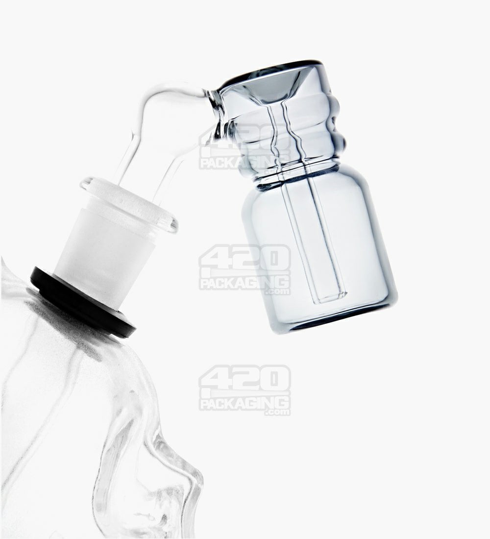 2.5" 45 Degree Bowl Glass Ashcatcher - Assorted - 7